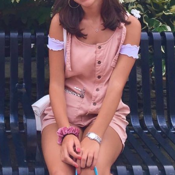 BDG Dresses & Skirts - BDG (UO) Andy Button-Fromt Tie-Strap Shortall